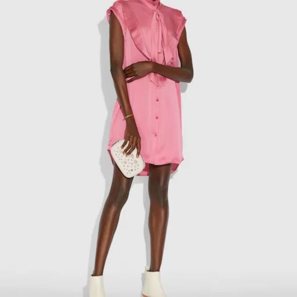 RETAIL Coach Tea Rose & Rivets Bum Bag - Picture 4 of 11